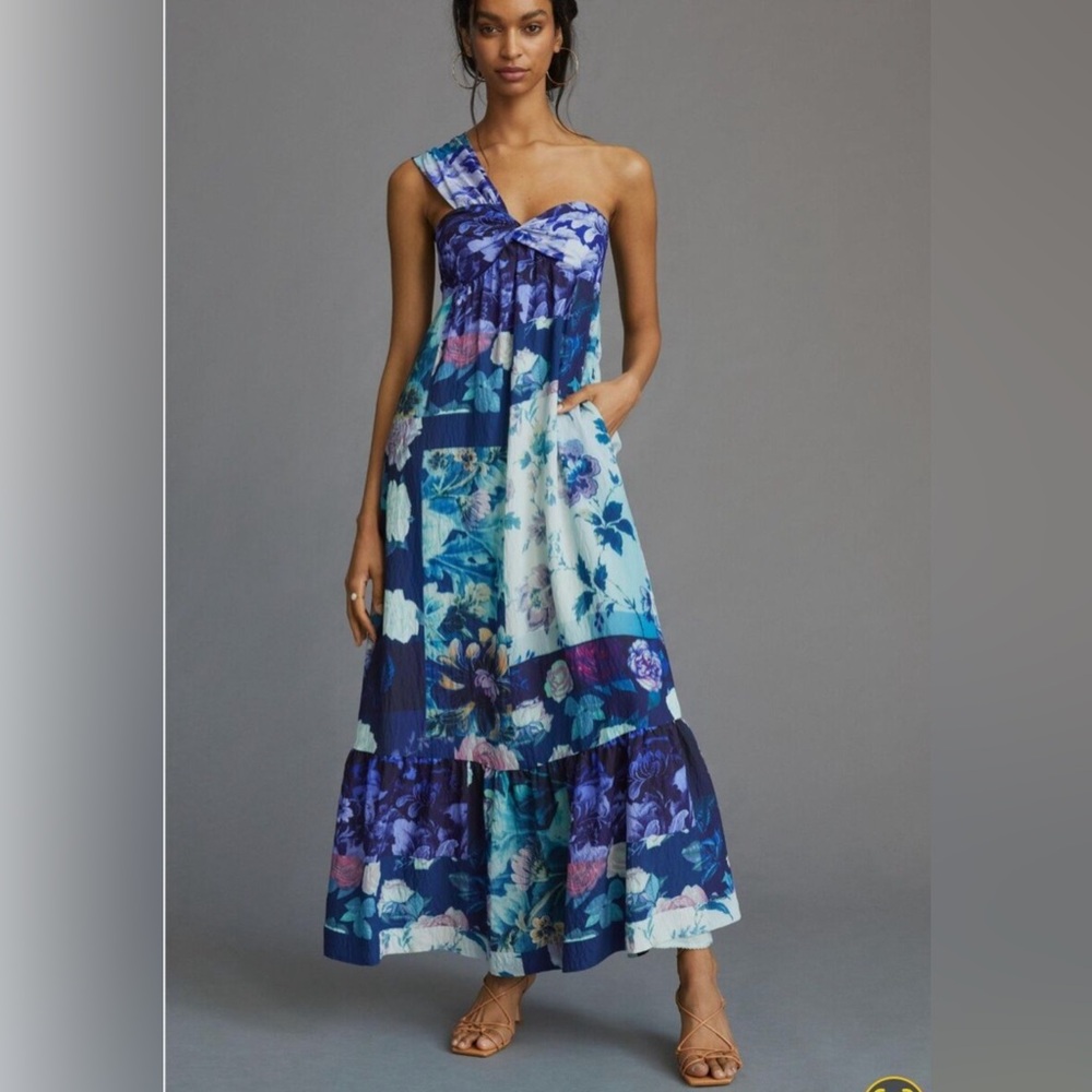 Anthropolgie Maeve Maxi Dress Covered in Roses!